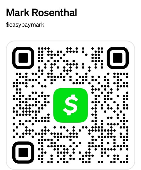 Cash App QR code for $easypaymark